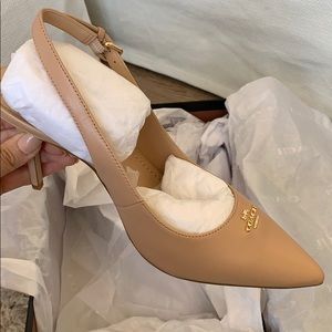 Coach heel pump. Brand new w/ tags & original box